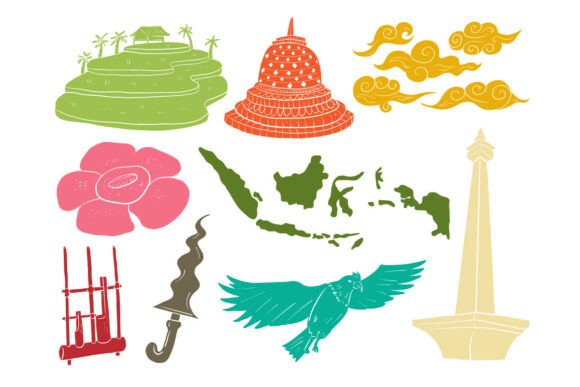 Embracing Indonesian Heritage: A Guide to Borobudur, Monas, Garuda, and Modern Cultural Design