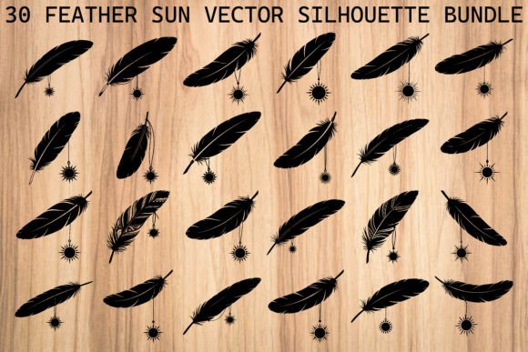 Feather Sun Silhouette Bundle: A Creative Guide
