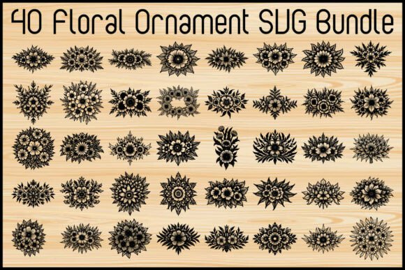 Integrating the 40 Floral Ornament SVG Bundle into Professional Design Workflows