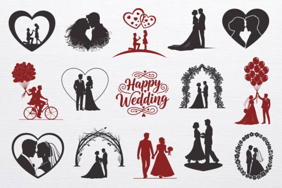 Mastering the Use of Bride and Groom Wedding Couple SVG PNG Files for Professional Results