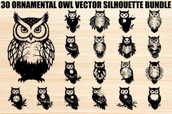 Ornamental Owl Silhouette Bundle: A Practical Guide for Creators and Crafters