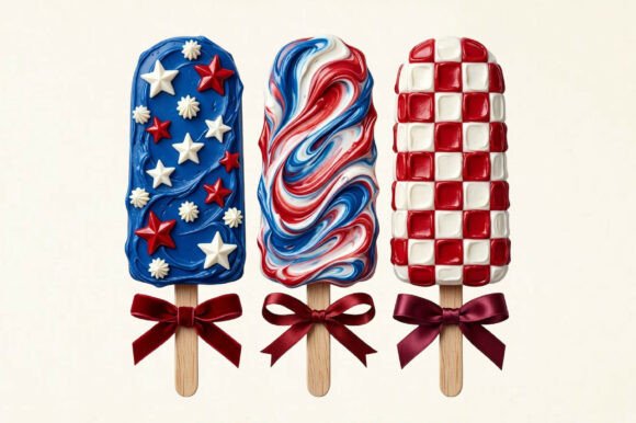Strategic Branding with Patriotic Popsicle PNG and 4th of July Png Assets