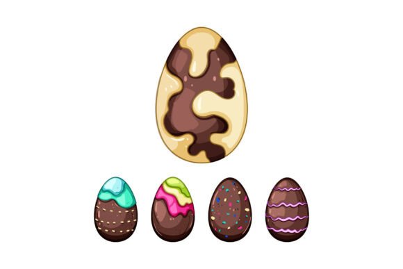 The Art and Appeal of Colorful Chocolate Eggs Celebrating Spring